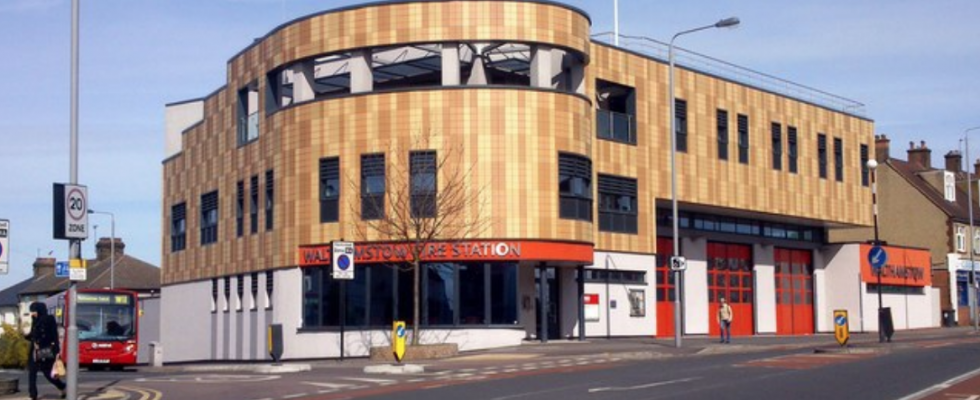 an image of the Walthamstow fire station